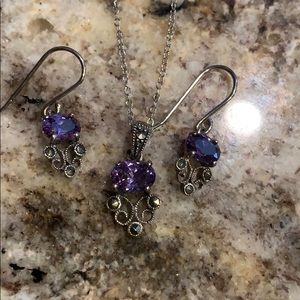 Amethyst set